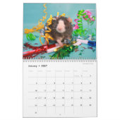 Het is de wereldagenda van een Rat Kalender (Jan 2027)
