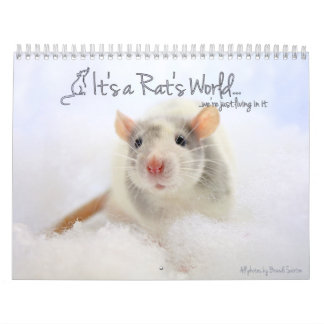 Het is de wereldagenda van een Rat Kalender