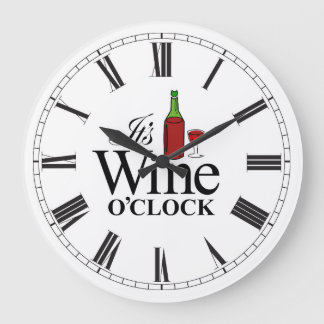 Het is de Wine O'Clock Wall klok
