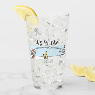 Het is de Winter Glass Cup Glas
