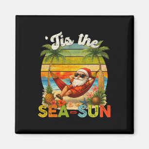 Het is de Zee-zon Grappige Kerstmis In Juli Hawaii Magneet