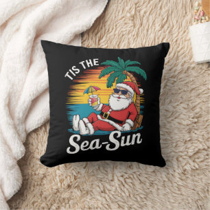 Het Is De Zee Zon Santa Strand Kerstmis In Juli Kussen