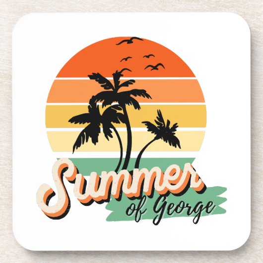 Het Is De Zomer Van George Bier Onderzetter (Voorkant)