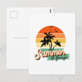 Het Is De Zomer Van George Briefkaart (Voorkant / Achterkant)