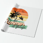 Het Is De Zomer Van George Cadeaupapier (Uitgerold)