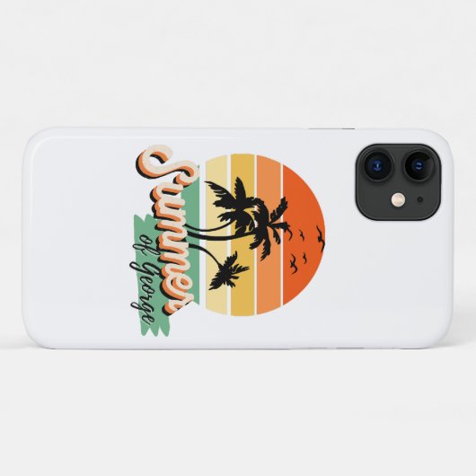 Het Is De Zomer Van George Case-Mate iPhone Case (Achterkant (horizontaal))