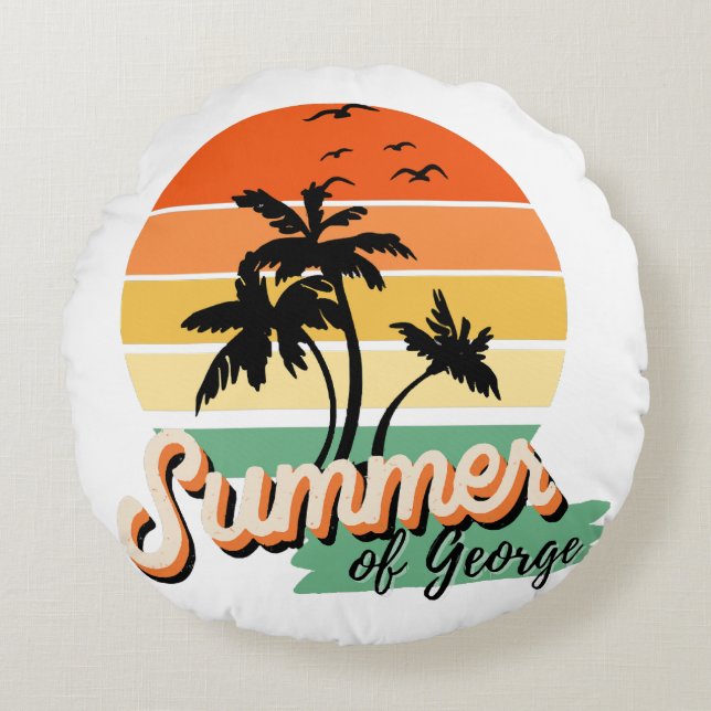 Het Is De Zomer Van George Rond Kussen (Voorkant)