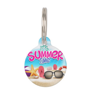Het is de zomertijdtag huisdierpenning