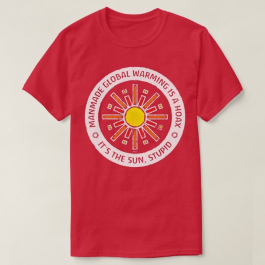 Het is de zonnevlek t-shirt (Design voorkant)