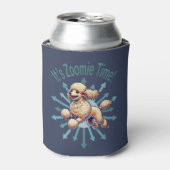 Het is de Zoomie Time Poodle Blikjeskoeler (Blikje Voorkant)