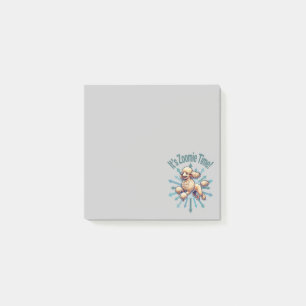 Het is de Zoomie Time Poodle Post-it® Notes