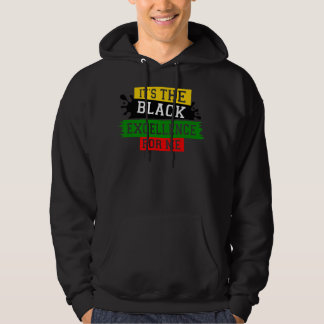 Het is de zwarte excellentie voor mijn zwarte gesc hoodie