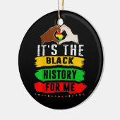 Het is de zwarte geschiedenis voor mij keramisch ornament (Links)