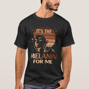 Het is de Zwarte Geschiedenis voor mij... Melanate T-shirt