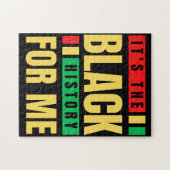 Het is de zwarte geschiedenis voor mij Melanin Sis Legpuzzel (Horizontaal)