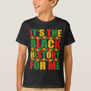 Het is de zwarte geschiedenis voor mij shirt