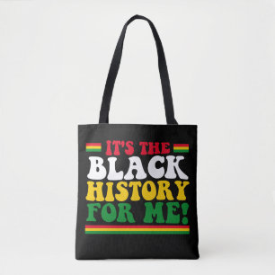Het is de zwarte geschiedenis voor mij tote bag