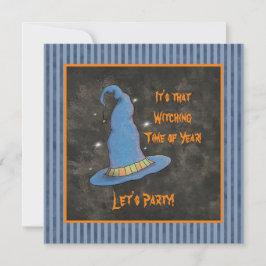 Het is die heksentijd van het jaar Halloween heks Kaart