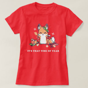 Het is die tijd van het jaar voor kerst t-shirt
