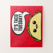 Het is dinsdag Taco Legpuzzel (Verticaal)