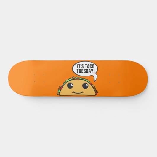 Het is dinsdag Taco Persoonlijk Skateboard (Horizontaal)