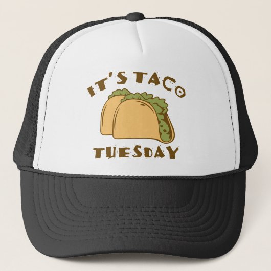 Het is dinsdag Taco Trucker Pet (Voorkant)