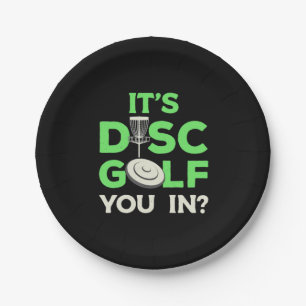 Het Is Disc Golf Je Papieren Bordje