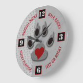 Het is Doggie Time for the Pet Lover Grote Klok (Hoek)