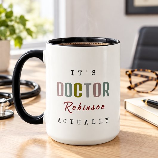 Het is DOKTER [Aangepaste naam] Eigenlijk Een Enor Mok