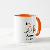 Het is Dr. [Aangepaste naam] Werkelijk ingesteld.  Mok (Voorkant rechts)