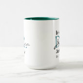 Het is Dr. [Aangepaste naam] Werkelijk ingesteld.  Mok (Midden)