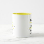 Het is Dr. [Aangepaste naam] Werkelijk ingesteld.  Mok (Midden)