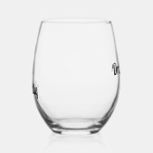 Het is Dr. Eigenlijk Modern PHD Afstuderen Paarse Wijnglas Zonder Voet (Links)