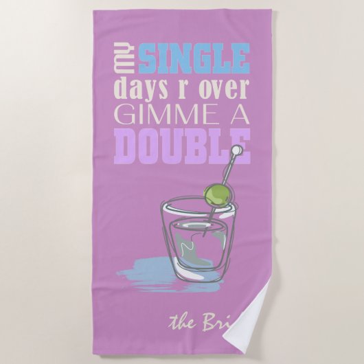 Het is Dubbele Tijd Orchidee Pink ID421 Strandlaken (Voorkant)