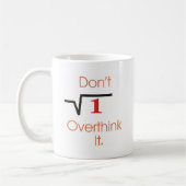 Het is duidelijk. koffiemok (Links)