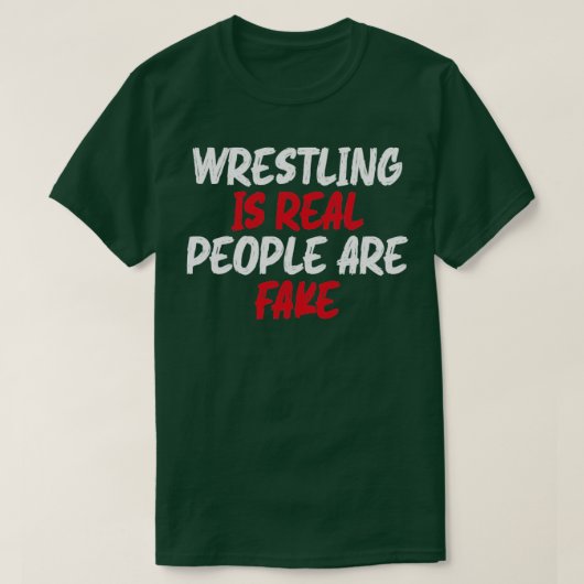 Het is echt dat mensen flauwvallen t-shirt (Design voorkant)