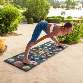 Het is echt een balwereld. yogamat