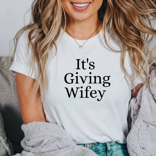 Het is echt een vrouwelijke bruid t-shirt