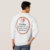 Het is echt t-shirt (Achterkant volledig)