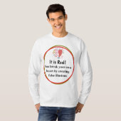 Het is echt t-shirt (Voorkant volledig)