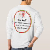 Het is echt t-shirt (Achterkant)