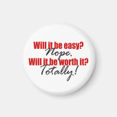 Het is echt waard. magneet (Voorkant)