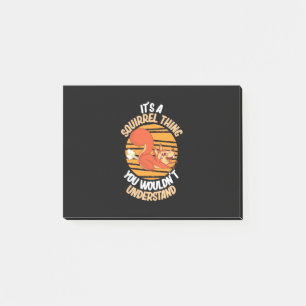Het is eekhoorns ding post-it® notes