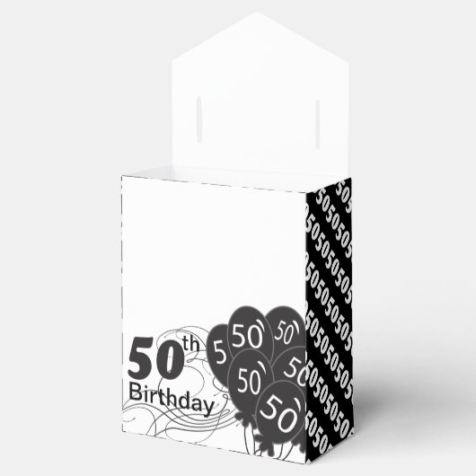 Het is een 50e Birthday Party Bedankdoosjes (Geopend)