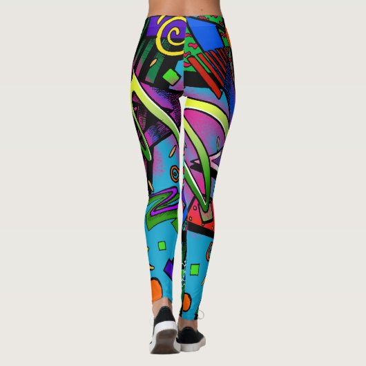 Het is een 90-ding leggings (Achterkant)