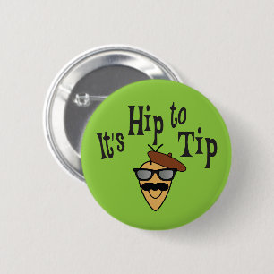 Het is een aanmoediging voor de top van de hip naa ronde button 5,7 cm