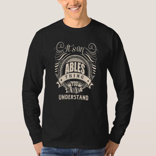 Het is een ABLES-ding T-shirt (Voorkant)