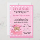 Het is een Afrikaans-Amerikaans Baby shower Kaart (Voorkant)