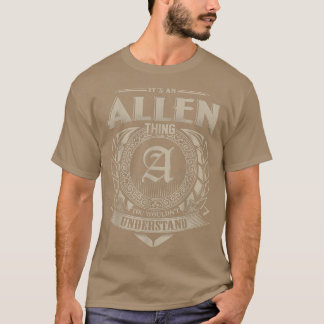 Het is een ALLEN ding dat je naam V niet zou begri T-shirt