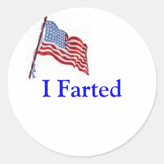 Het is een Amerikaanse plicht Ronde Sticker (Voorkant)